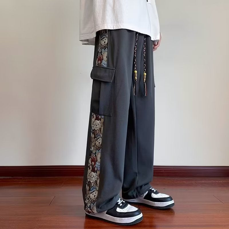 Pantalon Droit de Jogging Ample