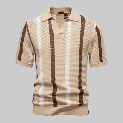 Polo Tricoté Respirant Et Ajouré
