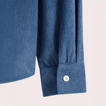 Chemise Cardigan Rayée