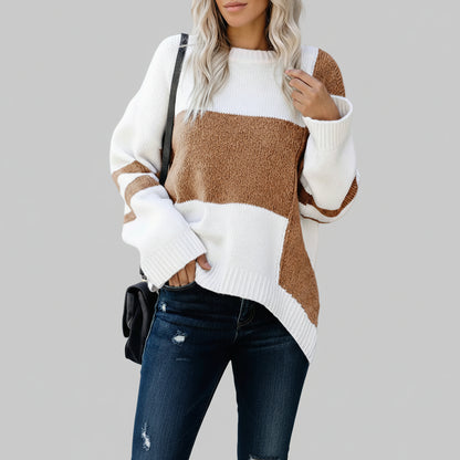 Pull – Casual, coutures contrastées