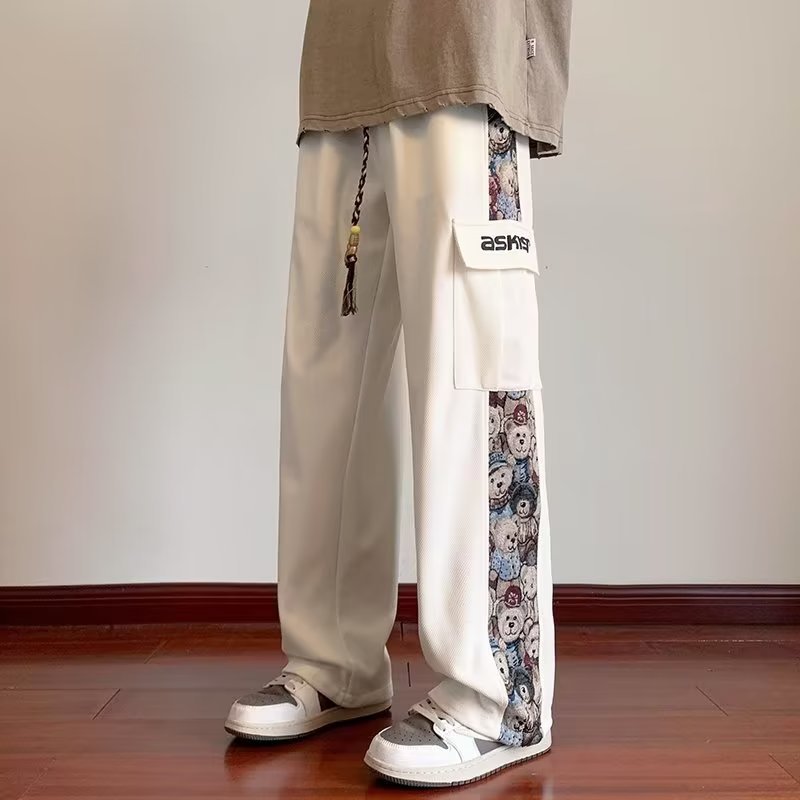 Pantalon Droit de Jogging Ample