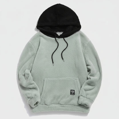 Pull à Capuche en Laine d’Agneau