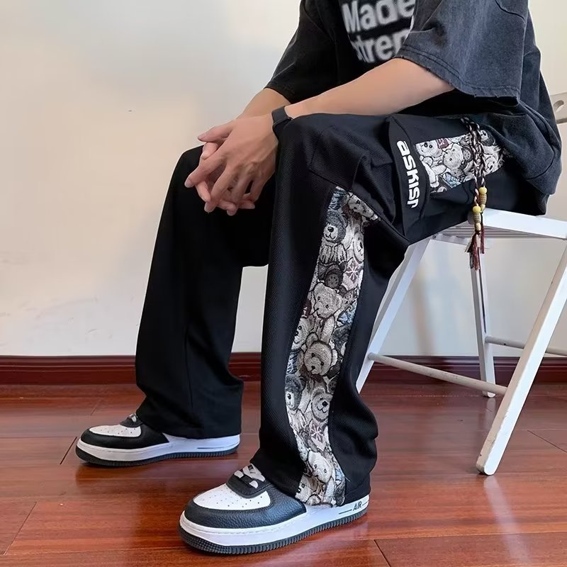 Pantalon Droit de Jogging Ample