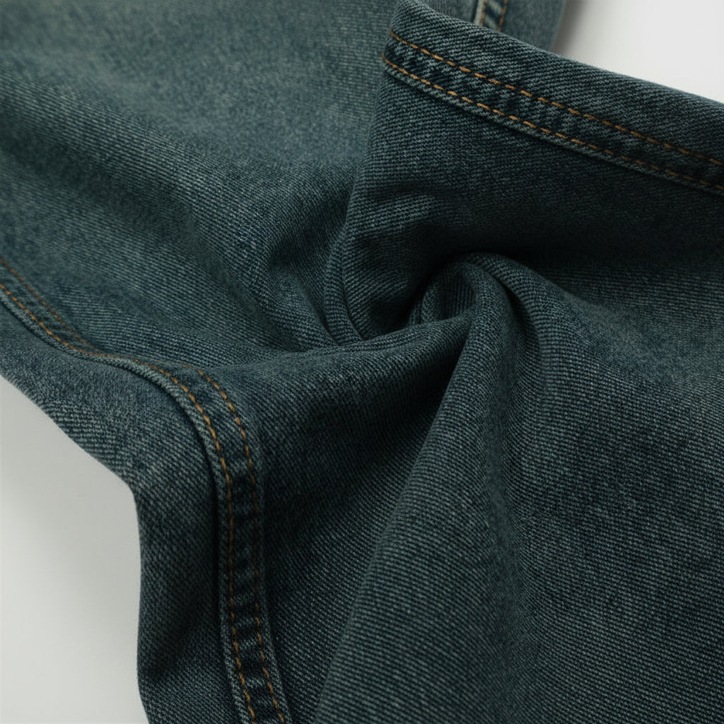 Jean Blanc Avec Ceinture et Lacets