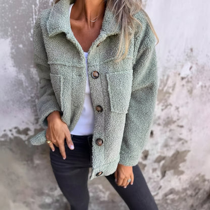 Veste – Laine d’agneau, style élégant