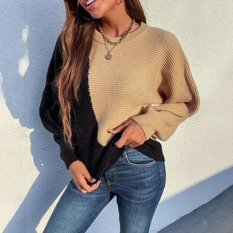 Pull – Look fashion, contrastes visibles