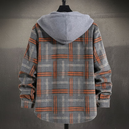 Chemise à Carreaux Imprimée
