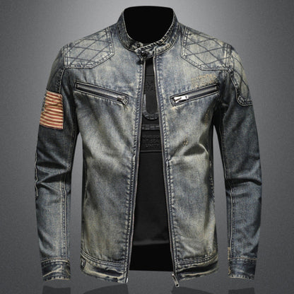 Veste Vintage Avec Fermeture Éclair