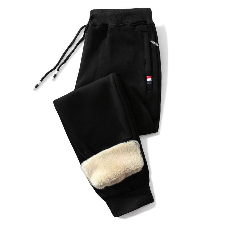 Pantalon Droit Casual En Cachemire D’agneau