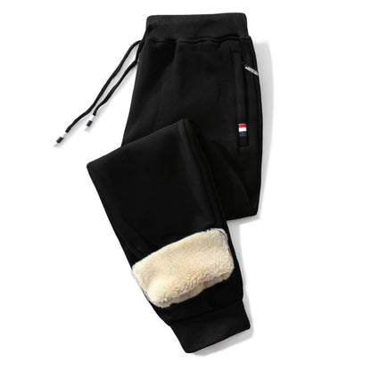 Pantalon Droit Casual En Cachemire D’agneau