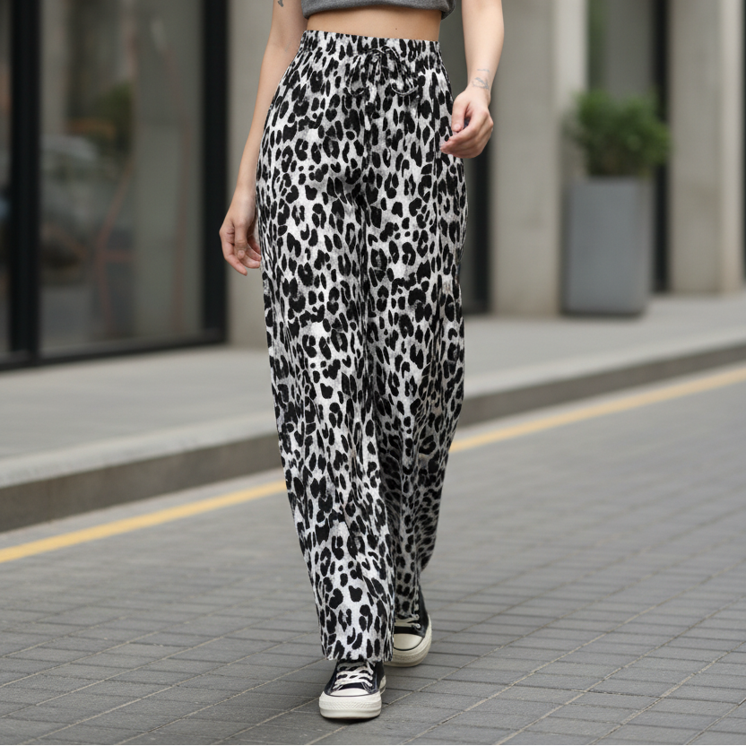 Pantalon – Style créatif, coupe droite