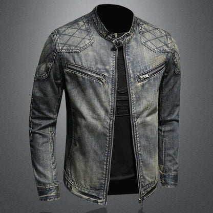 Veste Vintage Avec Fermeture Éclair