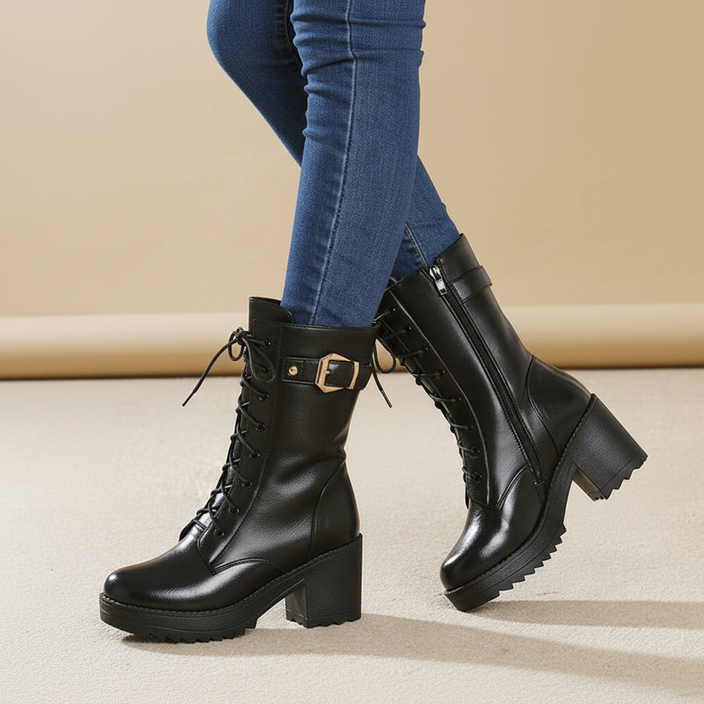 Bottines Hiver Doublées Fourrure