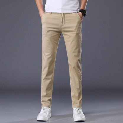 Pantalon Décontracté, Slim Et Élastique