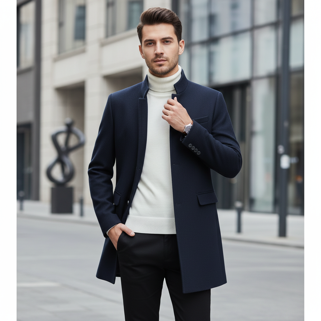 Manteau En Coton Et Epais
