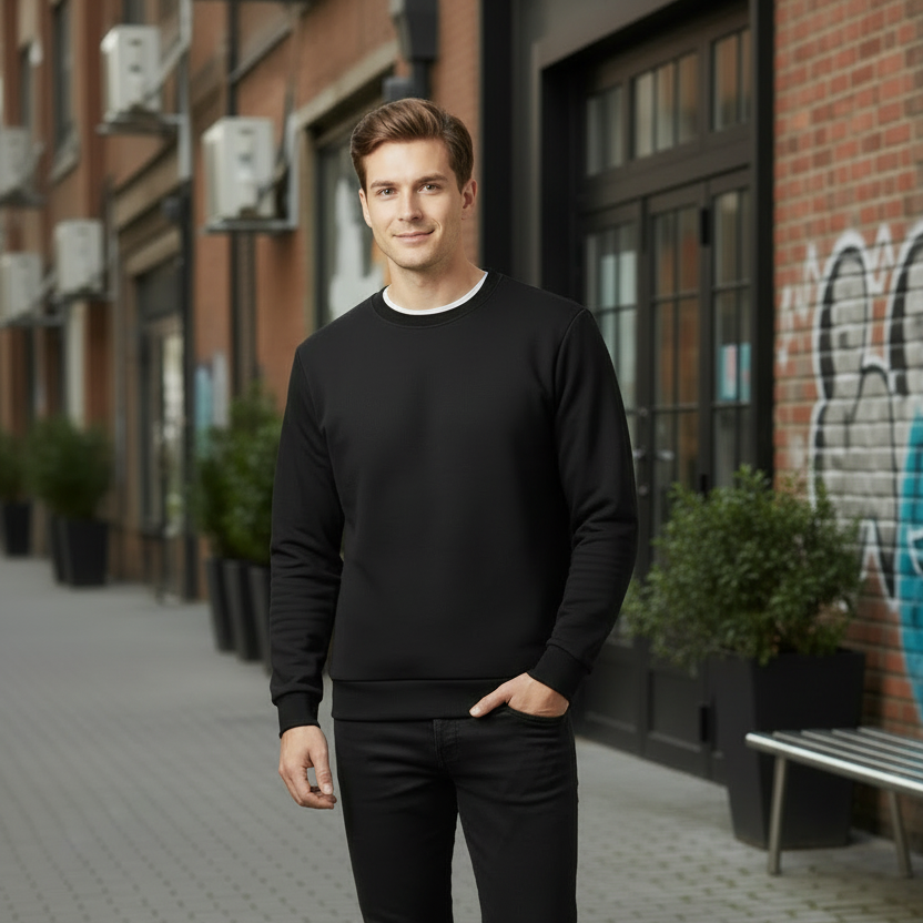 Pull Stylé En Velours d’Agneau