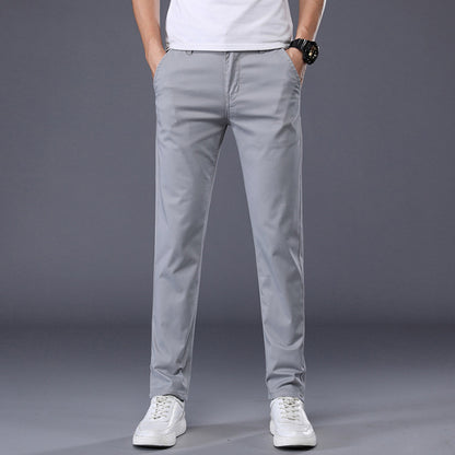 Pantalon Décontracté, Slim Et Élastique