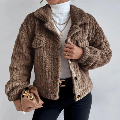 Veste en peluche – Doublure polaire