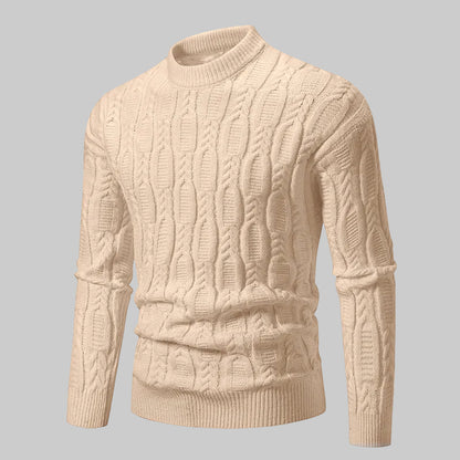 Pull à Col Rond Chaud Et Décontracté