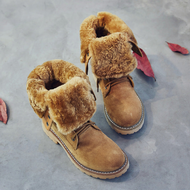 Bottes avec doublure