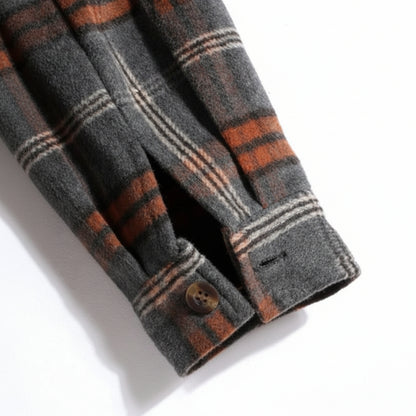 Chemise à Carreaux Imprimée