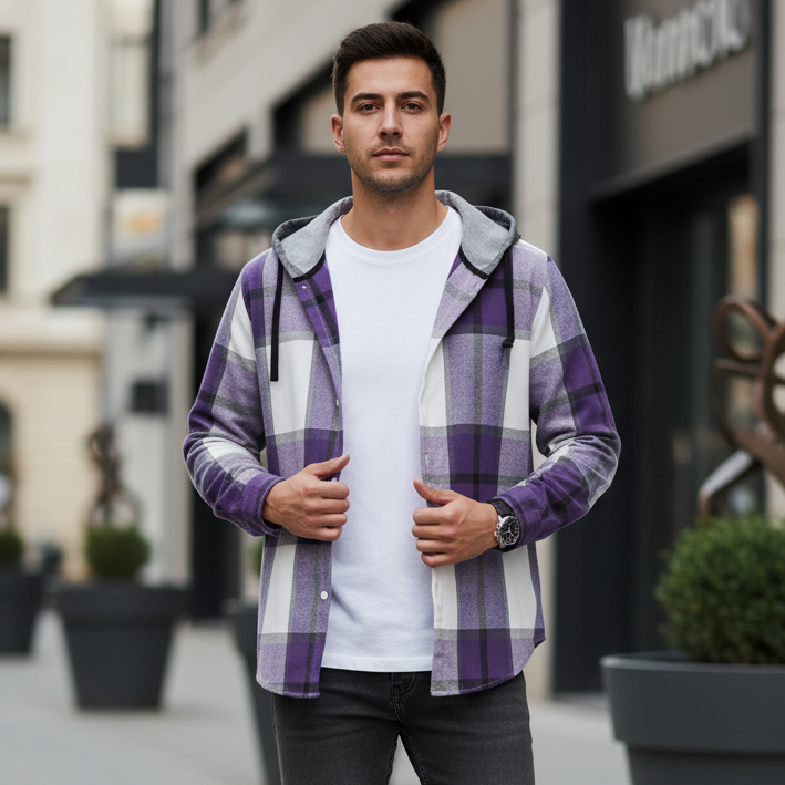 Chemise à Capuche, Tendance Décontractés