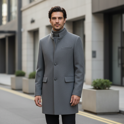Manteau En Coton Et Epais