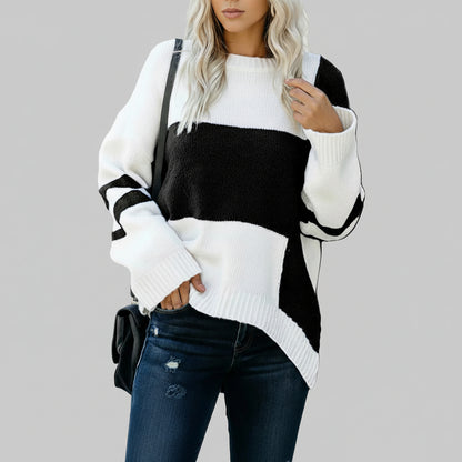 Pull – Casual, coutures contrastées
