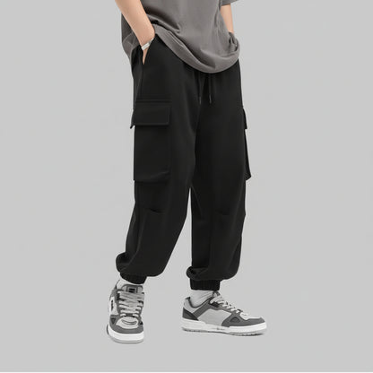 Pantalon Cargo Ample et Effet Fuselé