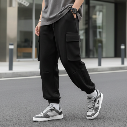 Pantalon Cargo Ample et Effet Fuselé