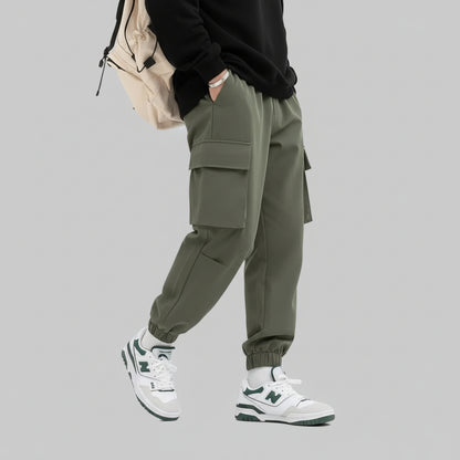 Pantalon Cargo Ample et Effet Fuselé