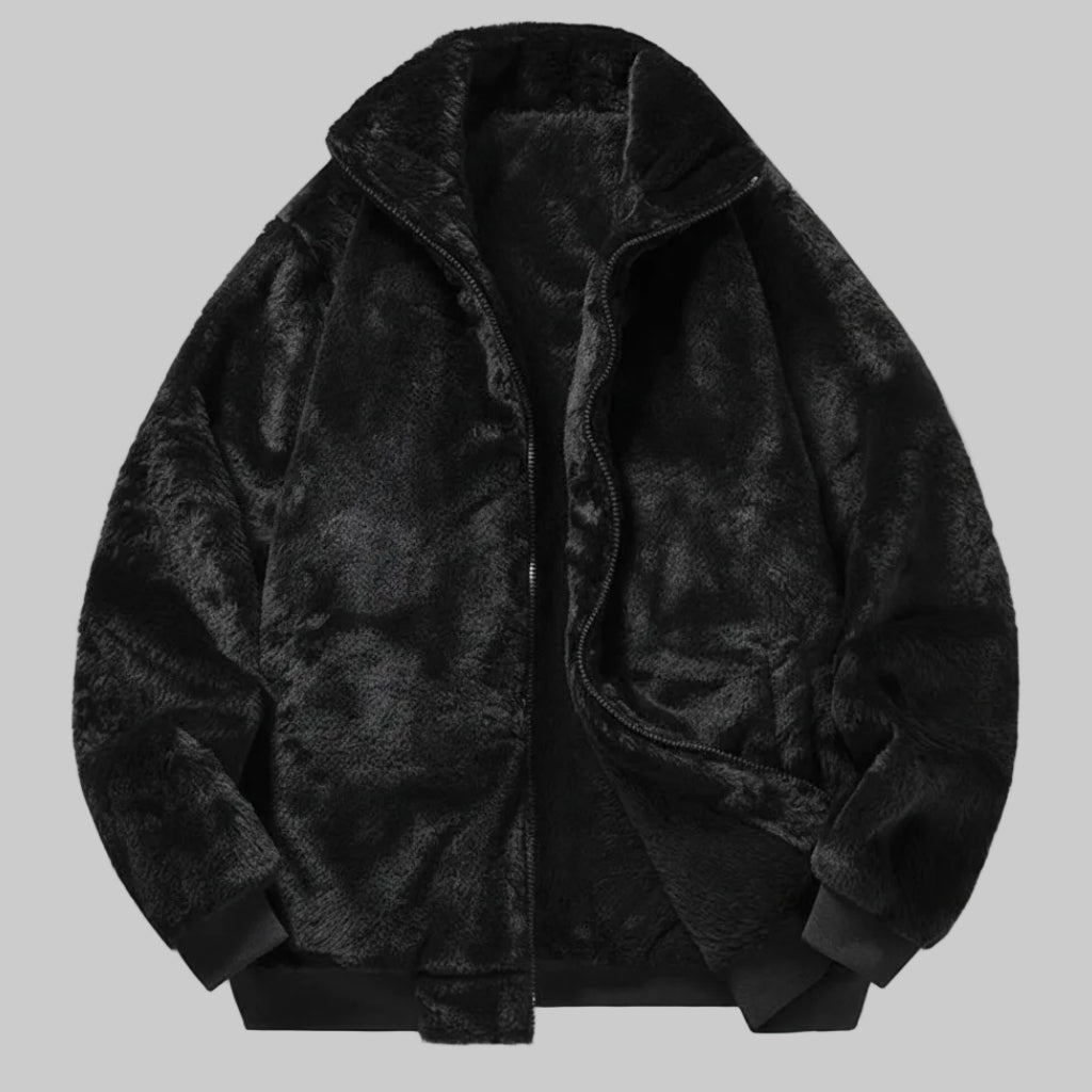 Veste en Velours à Capuche