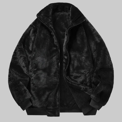Veste en Velours à Capuche
