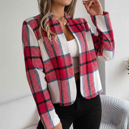 Ensemble tweed – Look casual à carreaux