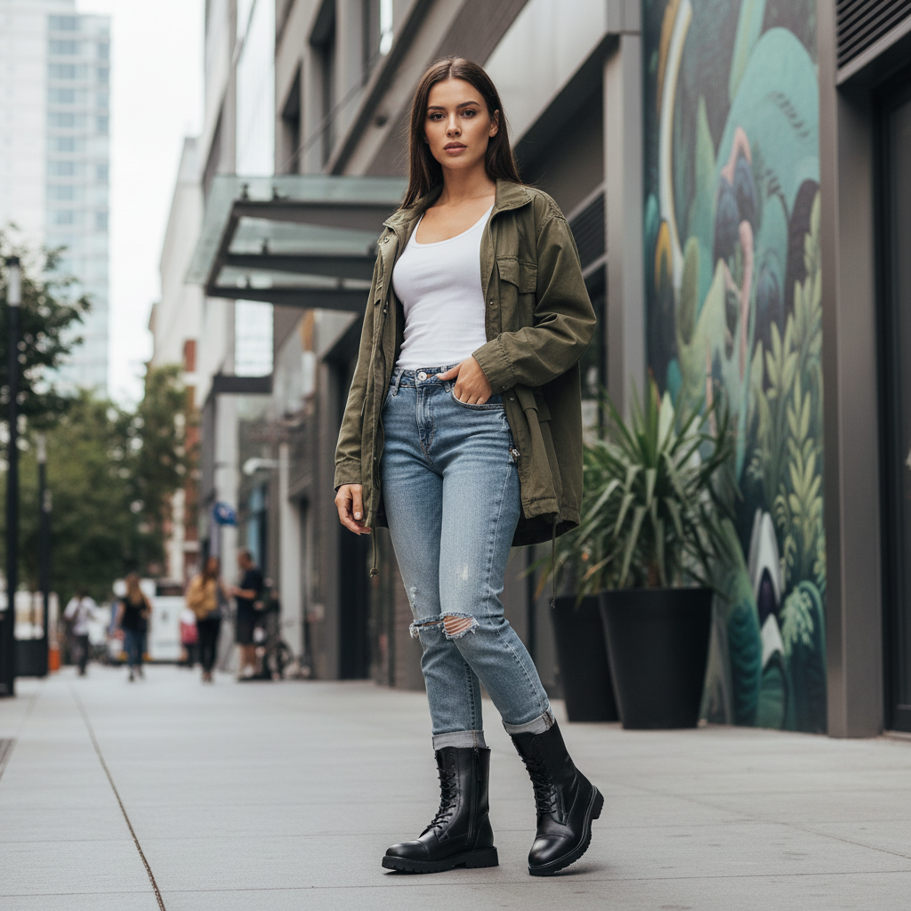 Bottes en cuir