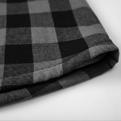 Chemise en Velours Côtelé À Capuche