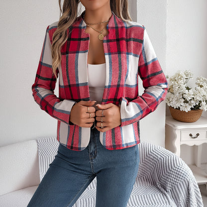 Ensemble tweed – Look casual à carreaux