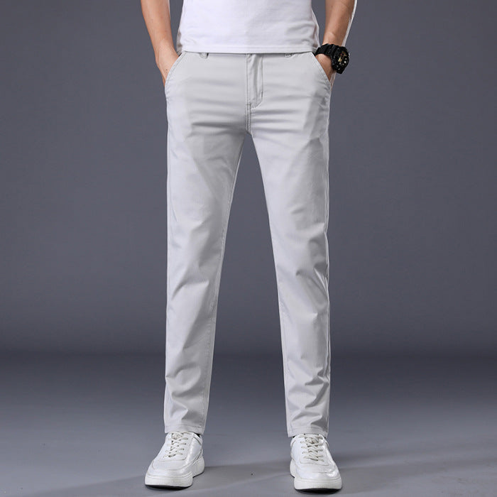 Pantalon Décontracté, Slim Et Élastique