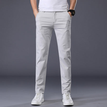 Pantalon Décontracté, Slim Et Élastique