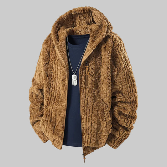 Veste à Capuche Chaude Avec Doublure