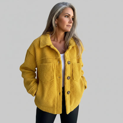 Veste – Laine d’agneau, style élégant