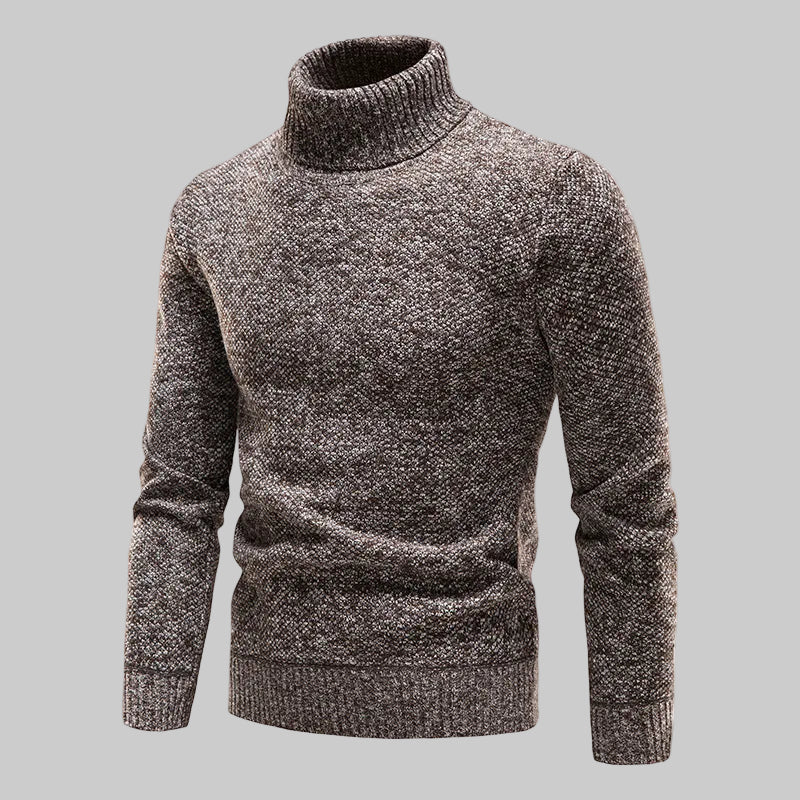 Pull Élégant Col Roulé