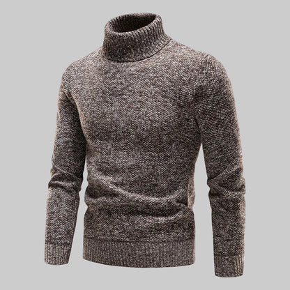 Pull Élégant Col Roulé