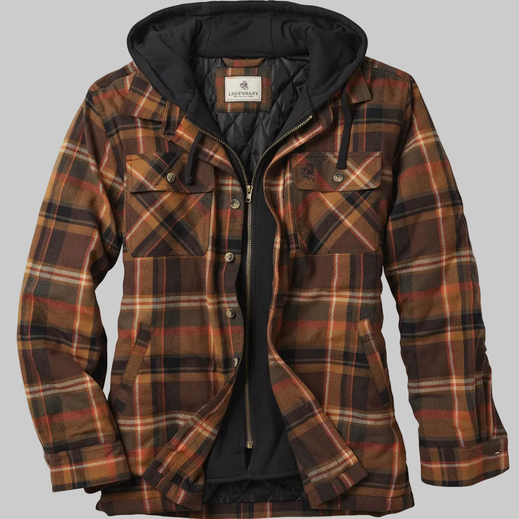 Veste En Coton Imprimé à Carreaux