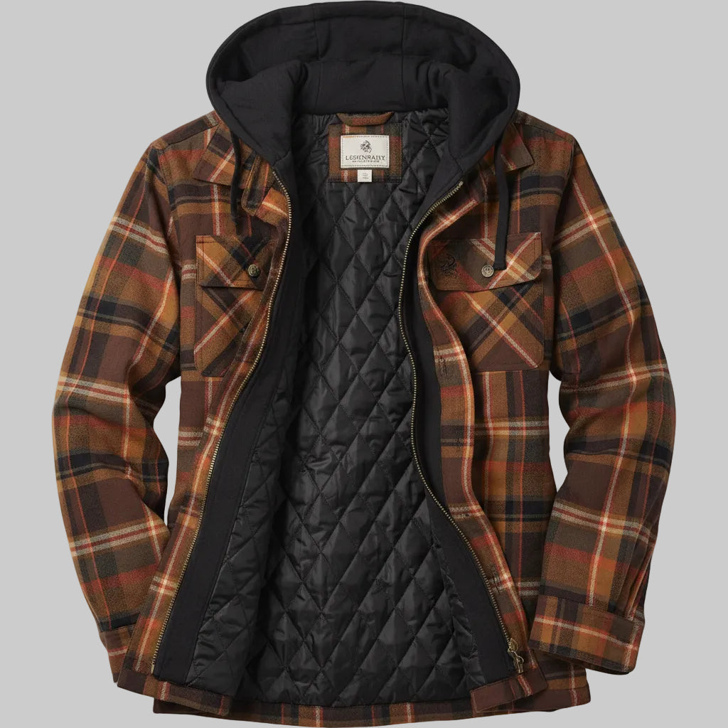 Veste En Coton Imprimé à Carreaux