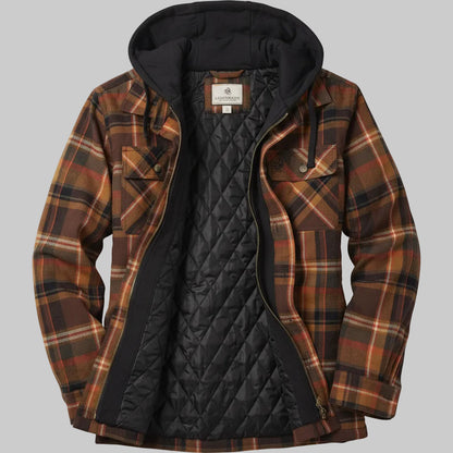 Veste En Coton Imprimé à Carreaux