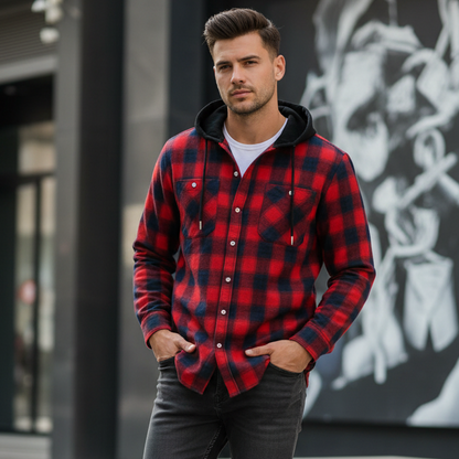 Chemise à Carreaux En Flanelle