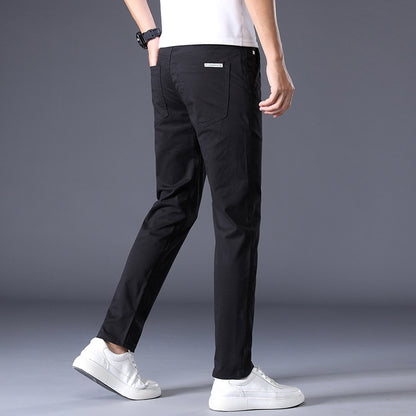 Pantalon Décontracté, Slim Et Élastique