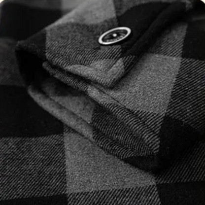 Chemise en Velours Côtelé À Capuche