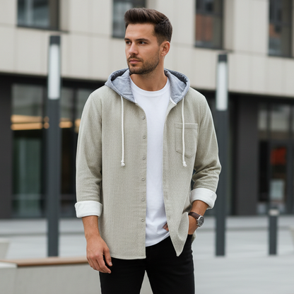 Sweat à Capuche, Gaufré Epaissi